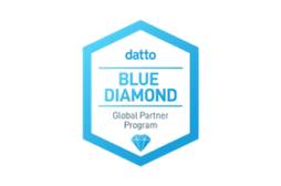 Datto Blue Diamond Global Partner Program badge