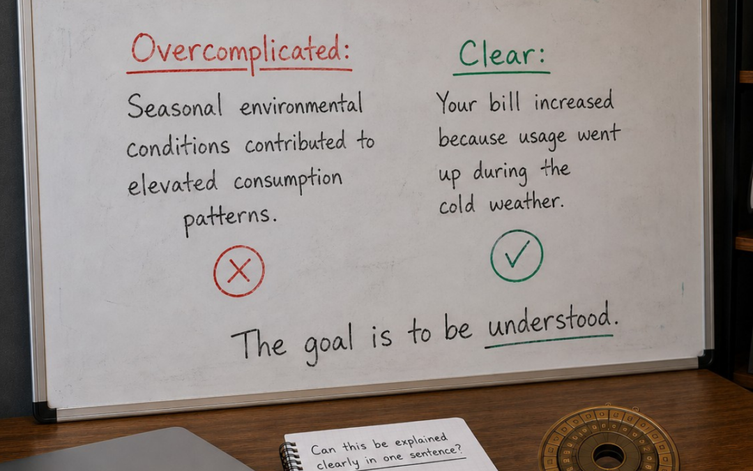 Why Plain Language Matters in Utility Customer Communication