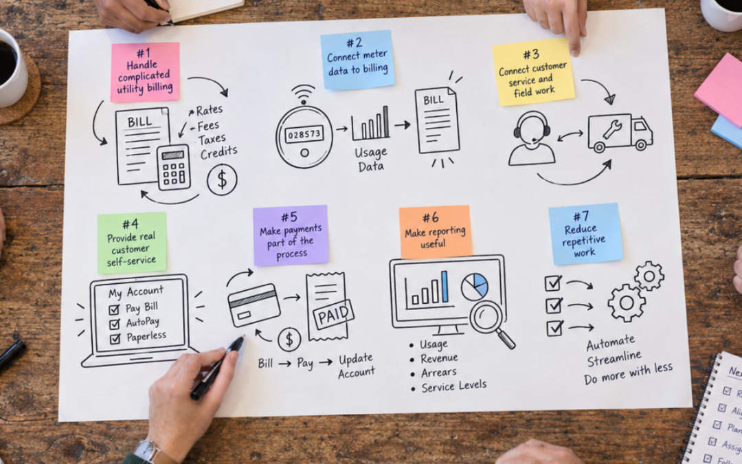 What utility billing/CIS software should actually do in 2027